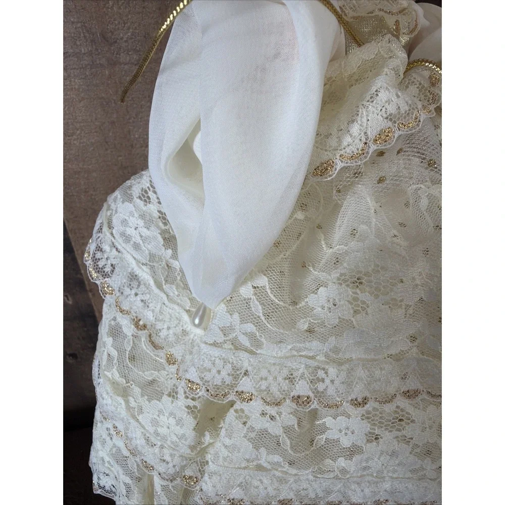 Madame‎ Alexander Angel Tree Topper  1990s Vintage Lace Special Ed Christmas New